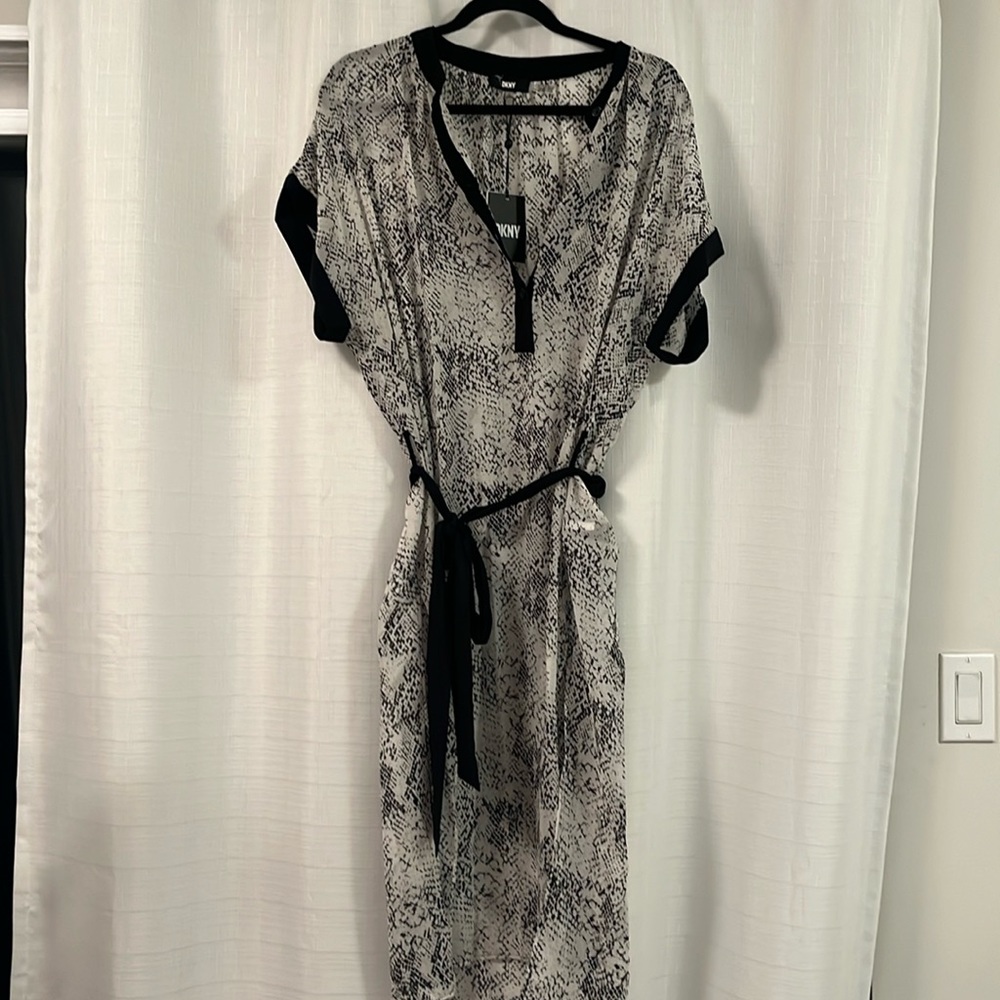 DKNY swim coverup